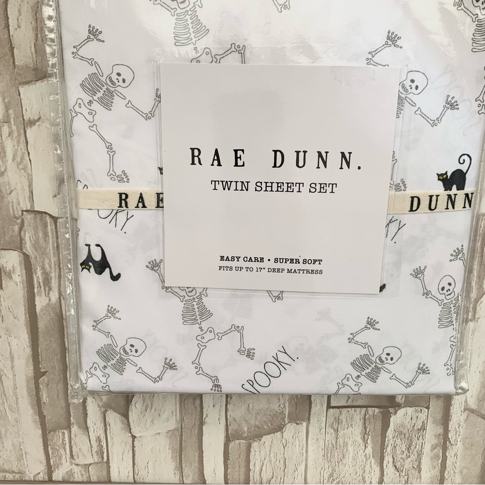 Rae Dunn Halloween Sheet Set